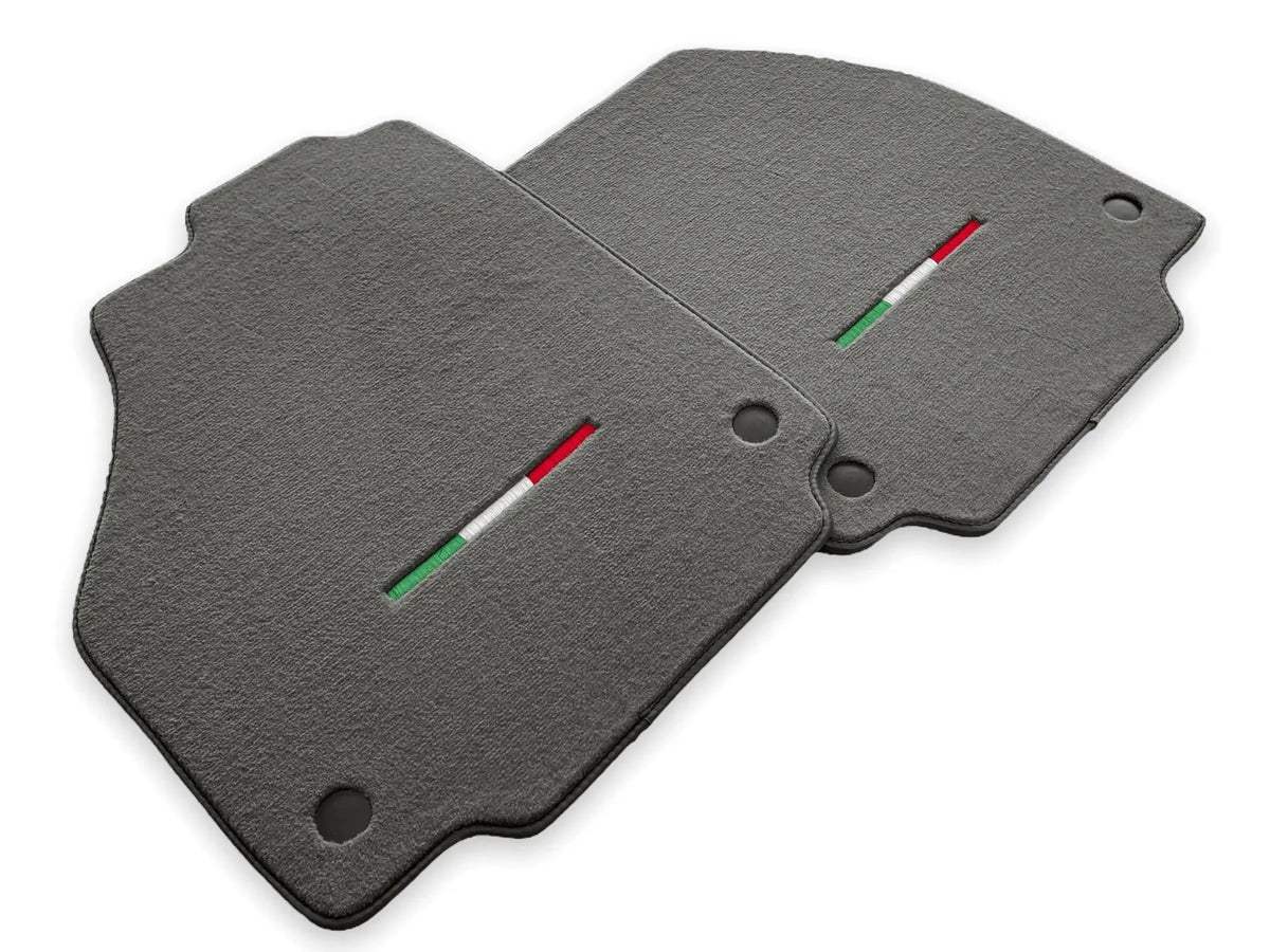 Floor Mats For Ferrari 458 Italia 2009-2015 Gray Autowin Brand Italian Edition - AutoWin