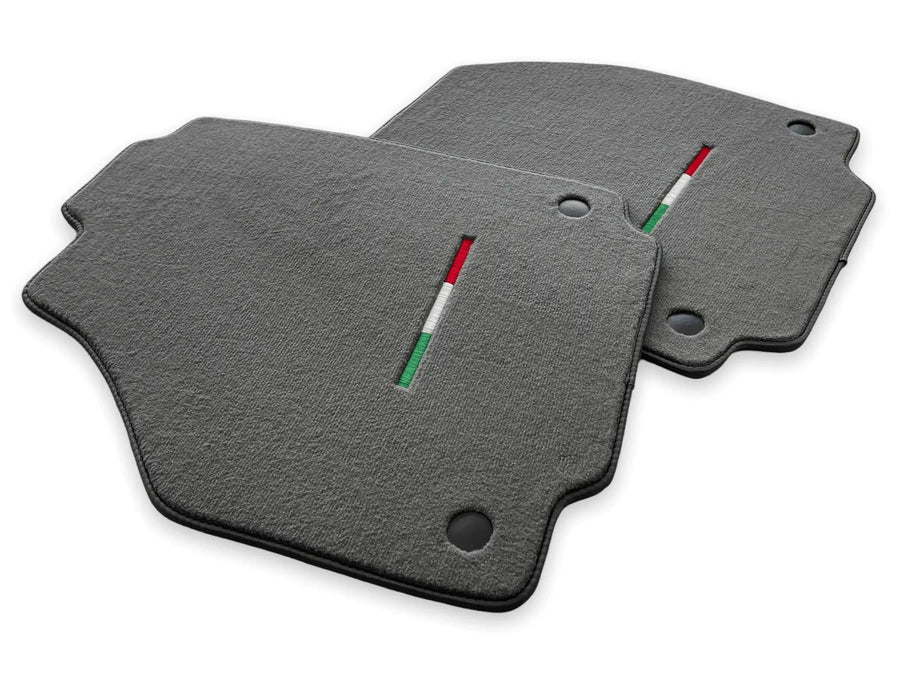 Floor Mats For Ferrari 458 Italia 2009-2015 Gray Autowin Brand Italian Edition - AutoWin