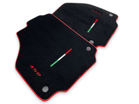 Floor Mats For Ferrari 458 Italia (2009-2015) Red Trim - AutoWin