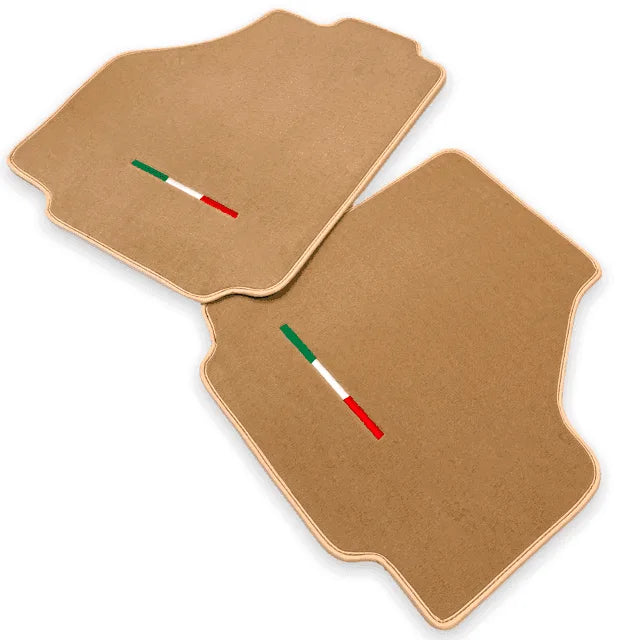 Floor Mats For Ferrari 458 Speciale (2012-2015) Beige Autowin Brand Italian Edition