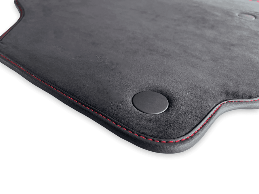 Floor Mats For Ferrari 458 Italia 2009-2015 Alcantara Leather - AutoWin
