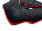 Floor Mats For Ferrari 488 Pista Spider (2019-2021) - Red Trim
