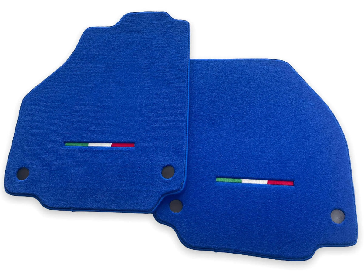 Floor Mats For Ferrari 458 Spider 2012-2015 Blue Autowin Brand Italian Edition