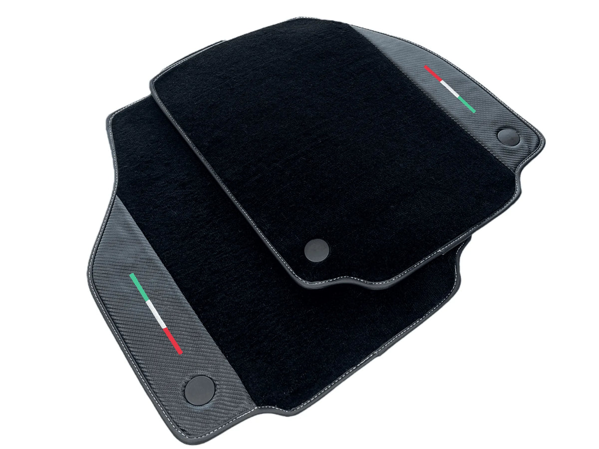 Floor Mats For Ferrari 458 Spider 2012-2015 Carbon Leather