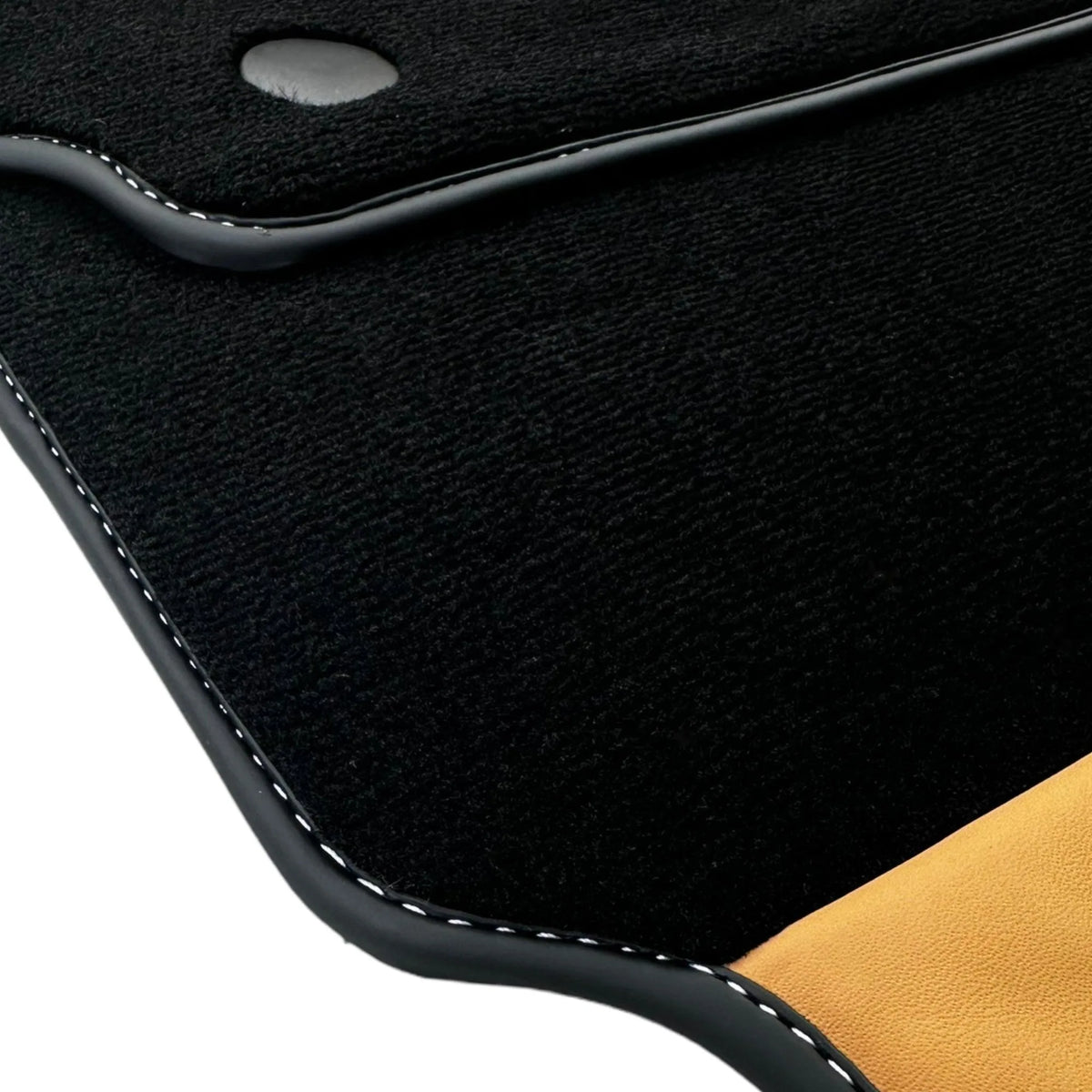 Floor Mats for Ferrari 458 Spider (2012-2015) with Beige Tradizione Nappa Leather