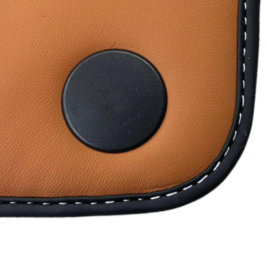 Floor Mats for Ferrari 458 Spider (2012-2015) with Cuoio Nappa Leather