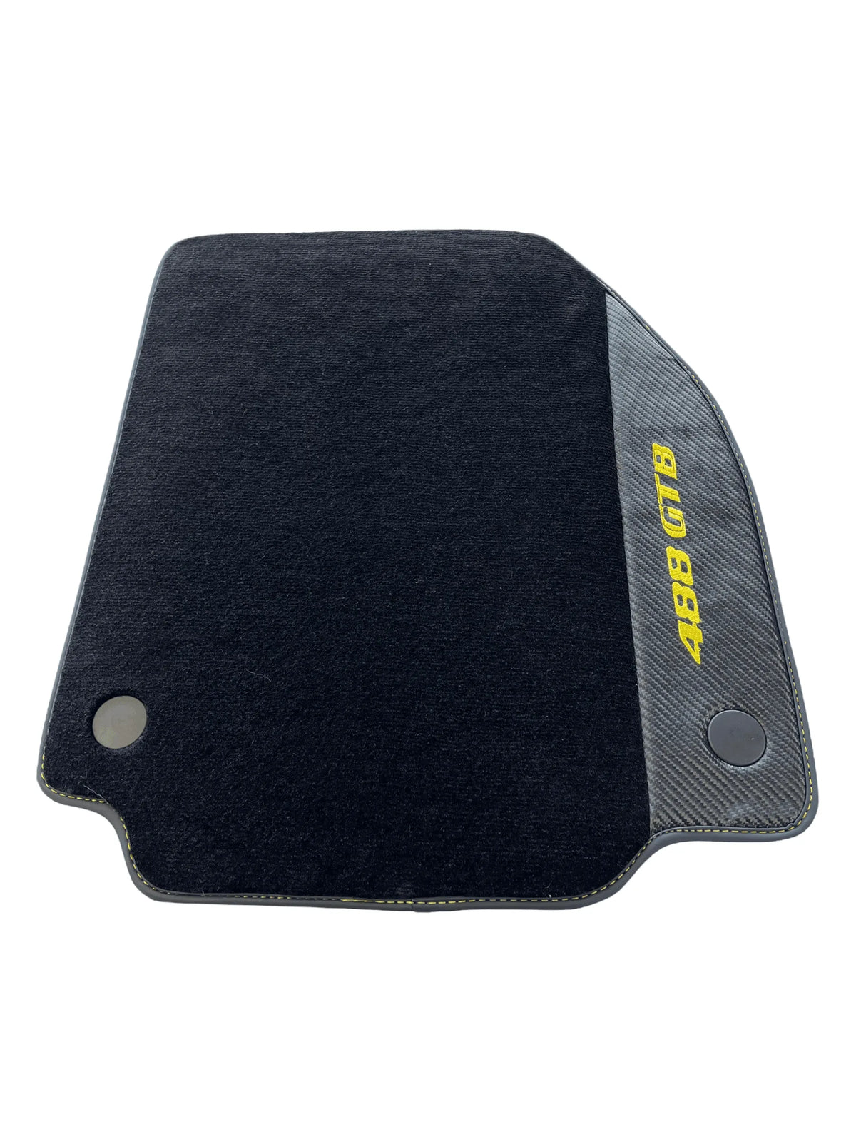 Floor Mats For Ferrari 488 GTB 2015-2022 Carpet With Carbon Fiber - AutoWin