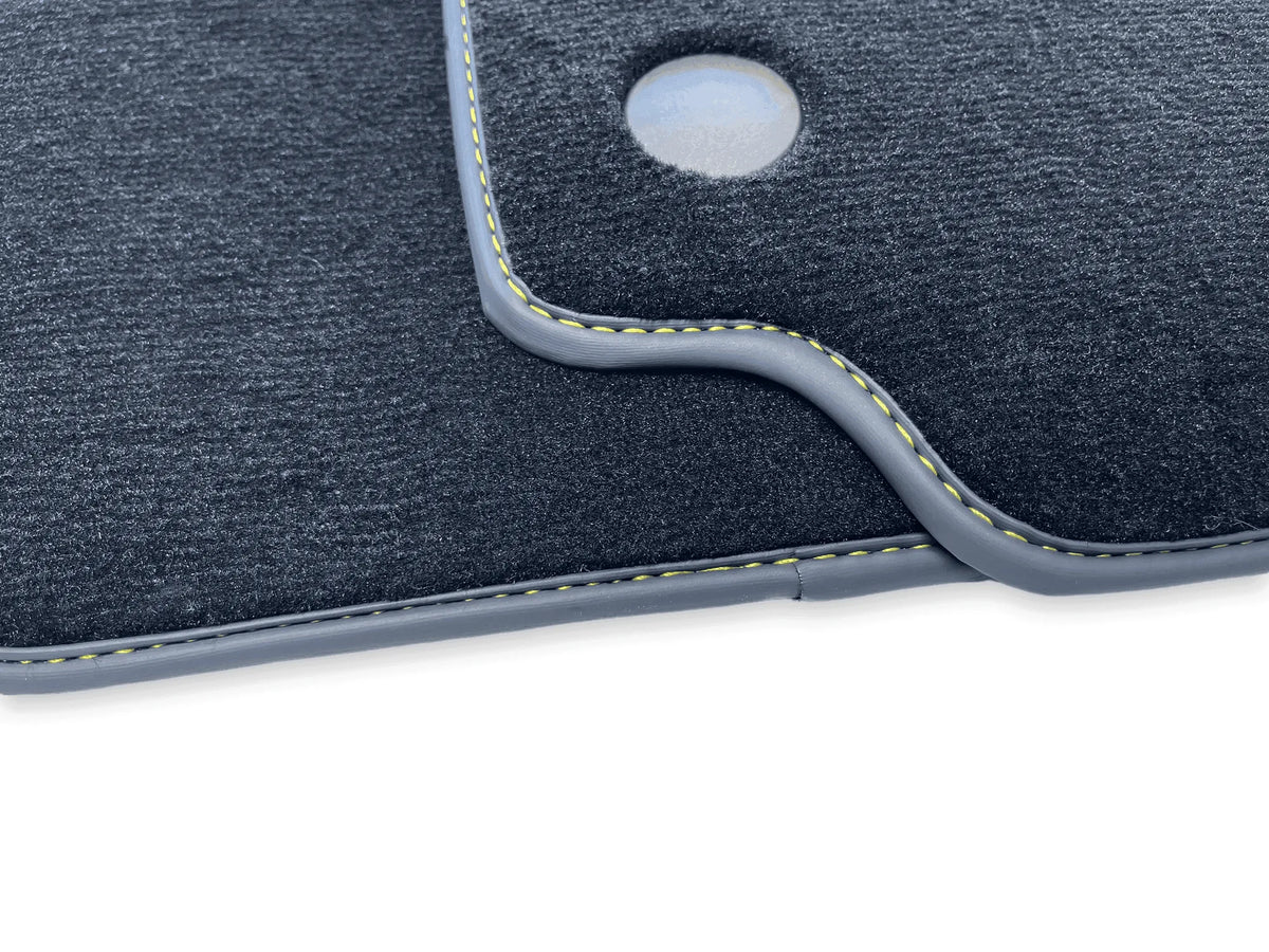 Floor Mats For Ferrari 488 GTB 2015-2022 Carpet With Carbon Fiber - AutoWin