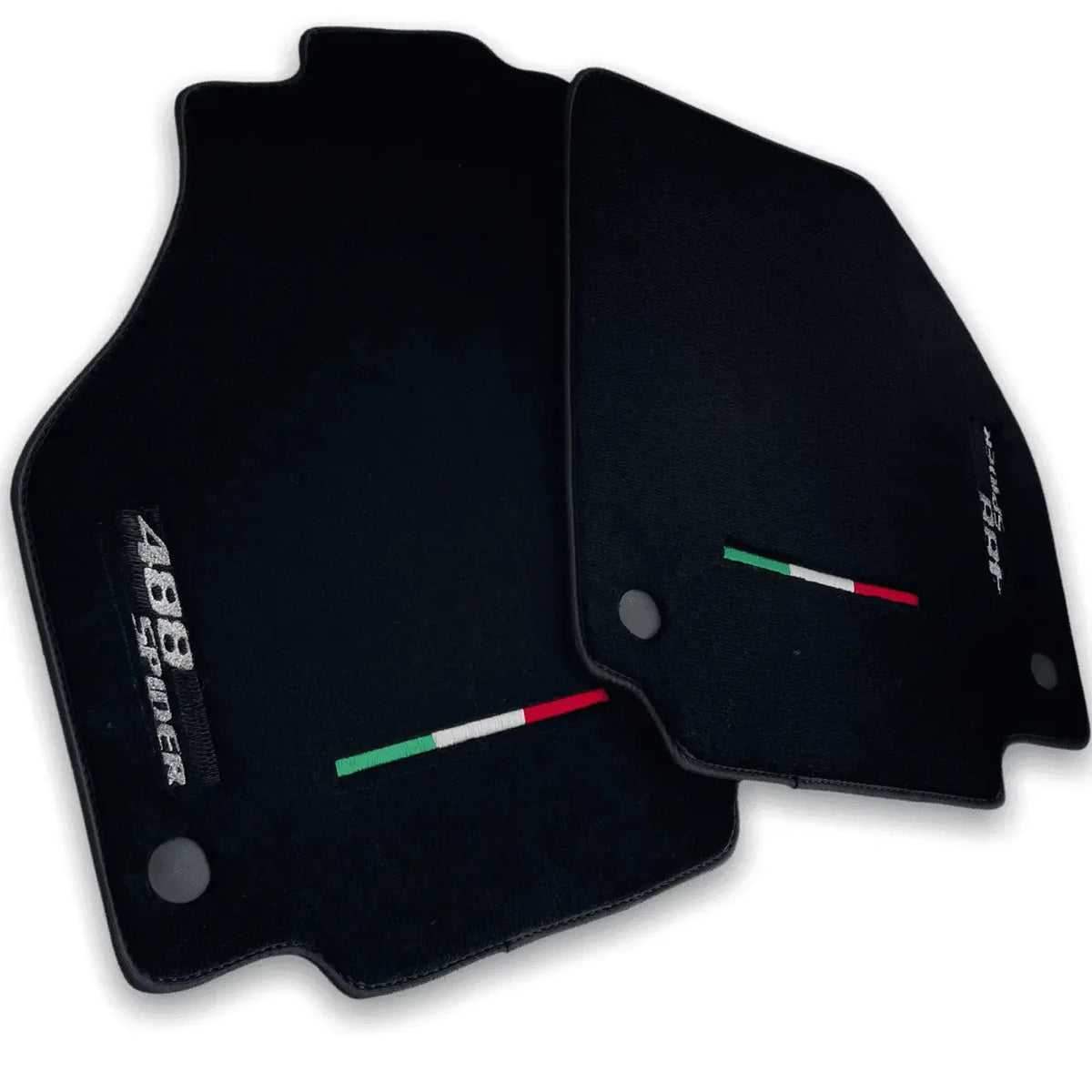 Floor Mats For Ferrari 488 Spider 2015-2022 AutoWin Brand Italian Edition - AutoWin