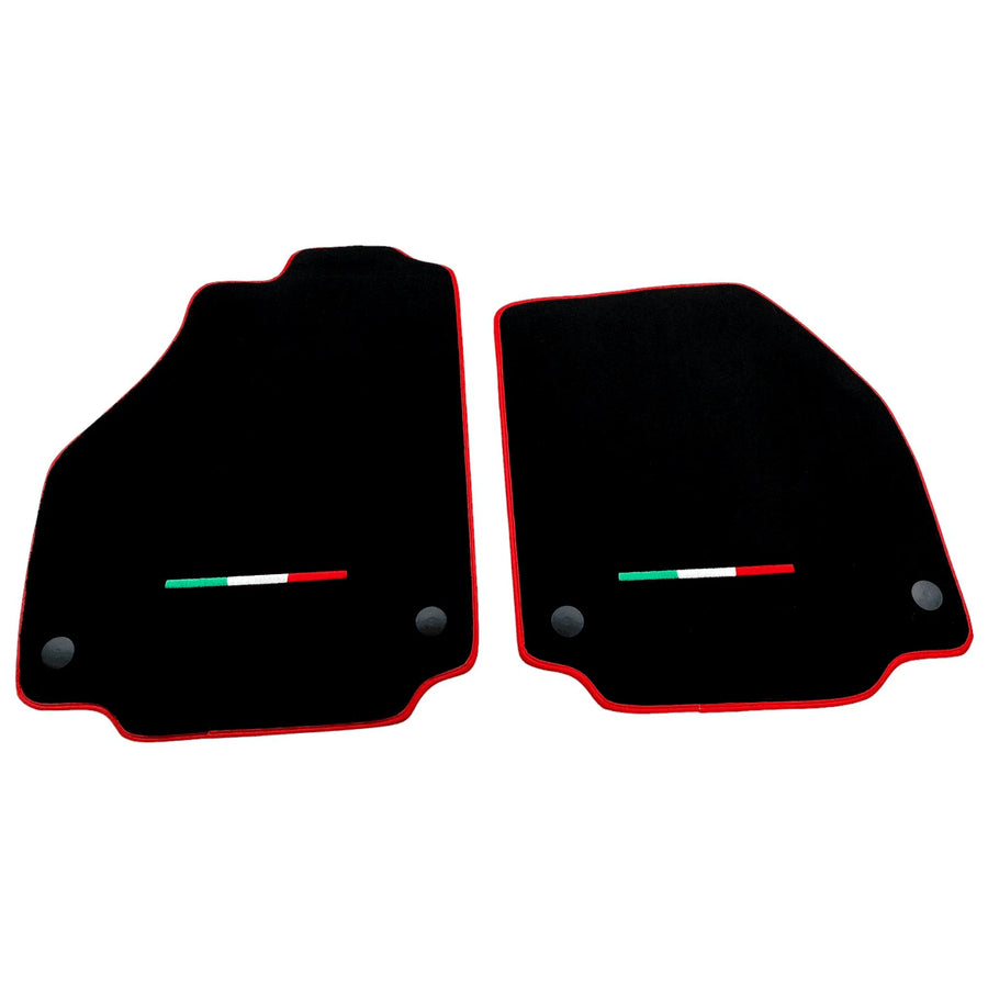 Floor Mats For Ferrari 488 Spider (2016-2022) - Red Trim