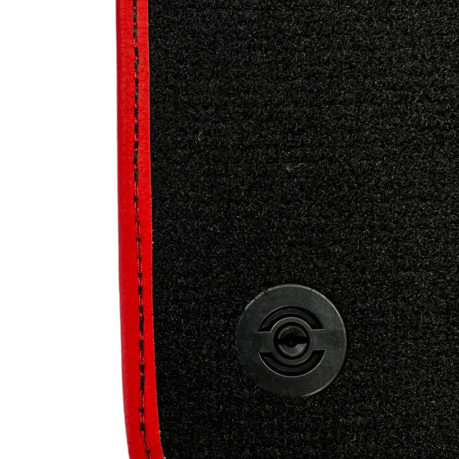 Floor Mats For Ferrari 488 Spider (2016-2022) - Red Trim