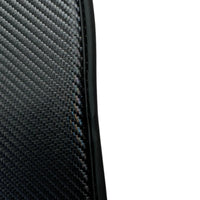 Floor Mats For Ferrari California T (2015-2018) Carbon Fiber Leather - AutoWin