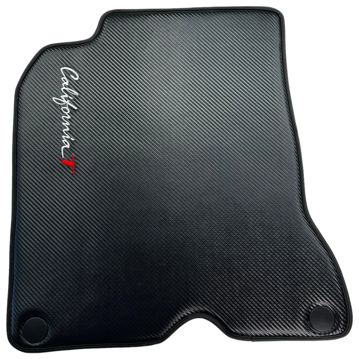 Floor Mats For Ferrari California T (2015-2018) Carbon Fiber Leather - AutoWin