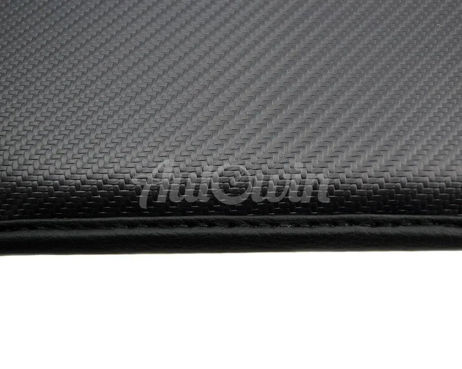 Floor Mats For Ferrari F430 2004-2009 Carbon & Alcantara Leather F430 Emblem