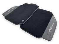 Floor Mats For Ferrari F8 Spider 2019-2022 With Carbon Fiber Leather - AutoWin