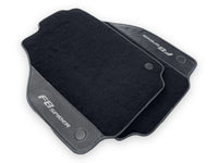 Floor Mats For Ferrari F8 Spider 2019-2022 With Carbon Fiber Leather - AutoWin