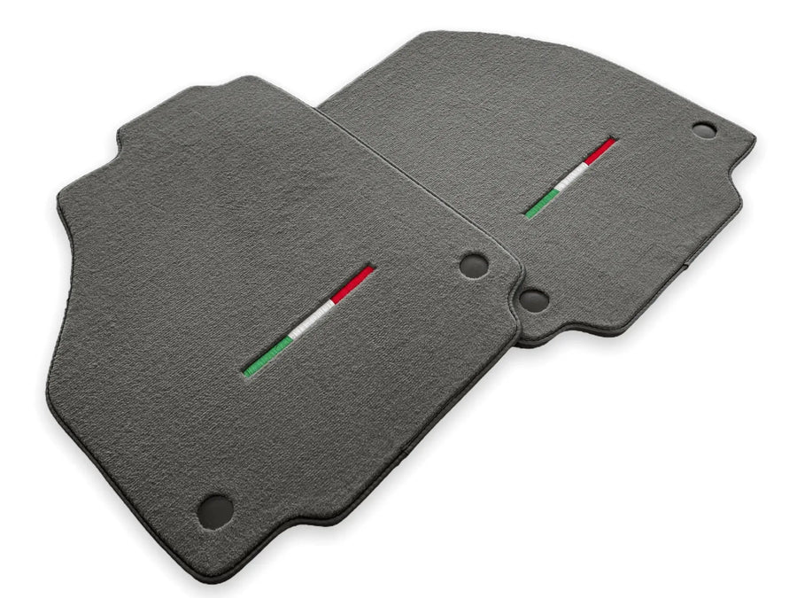 Floor Mats For Ferrari Spider 2012-2015 Gray Autowin Brand Italian Edition