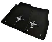 Floor Mats For Ford Mustang 2015-2023 With Silver Pony - AutoWin