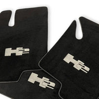 Floor Mats For Hummer H2 2003-2009 Tailored Black Carpets - AutoWin