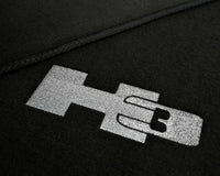 Floor Mats For Hummer H3 2005-2010 Tailored Black Carpets - AutoWin