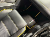 Floor Mats for Lamborghini Gallardo With Yellow Trim - AutoWin