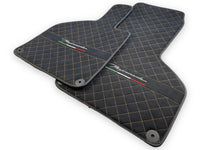 Floor Mats for Lamborghini Huracan Perfomante Alcantara Leather - AutoWin