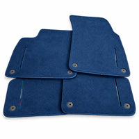 Floor Mats For Lamborghini Urus Dark Blue Tailored Carpets - AutoWin
