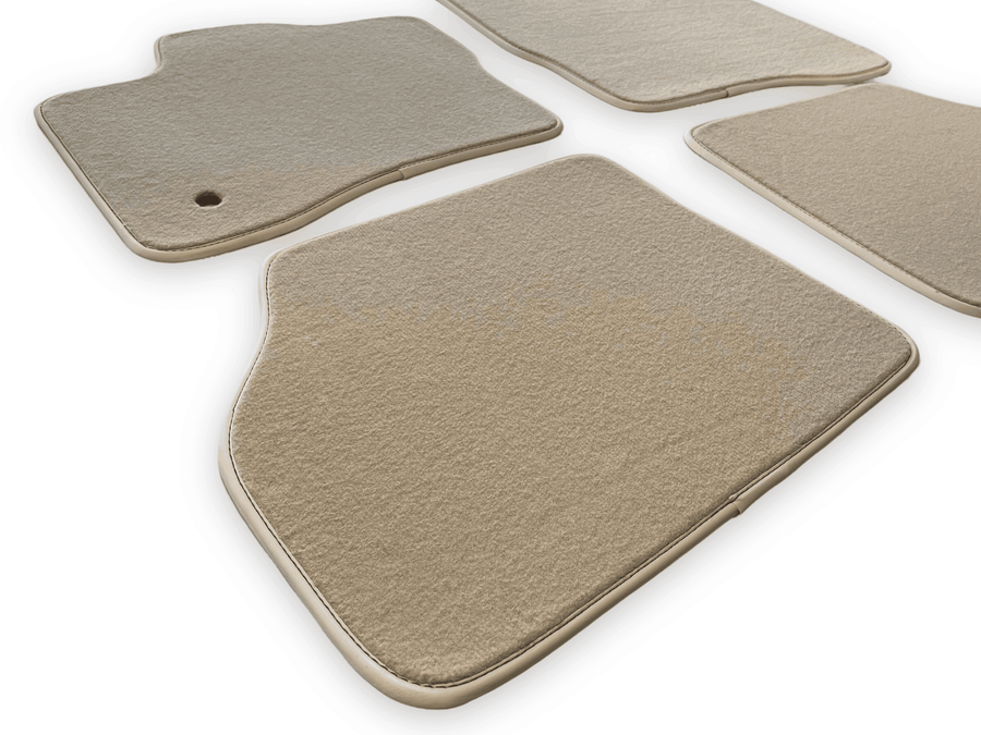 Floor Mats for Lincoln Aviator (2019-2024) Beige Tailored Carpets - AutoWin