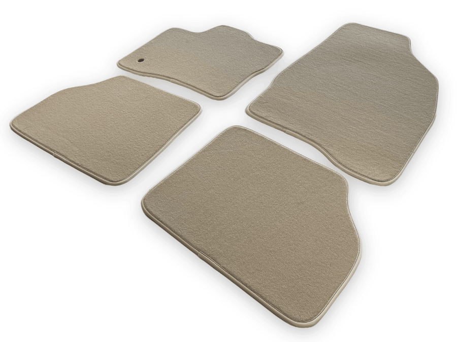 Floor Mats for Lincoln Continental (2017-2020) Sedan Beige Tailored Carpets - AutoWin