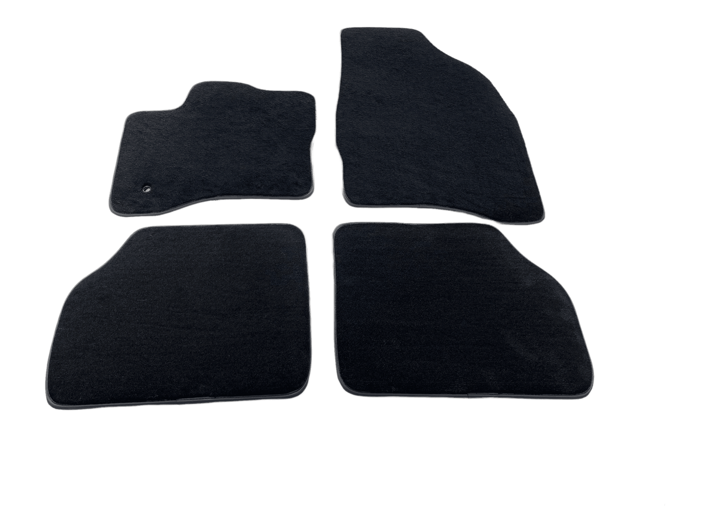Floor Mats for Lincoln Zephyr (2006-2012) Sedan Black Tailored Carpets - AutoWin