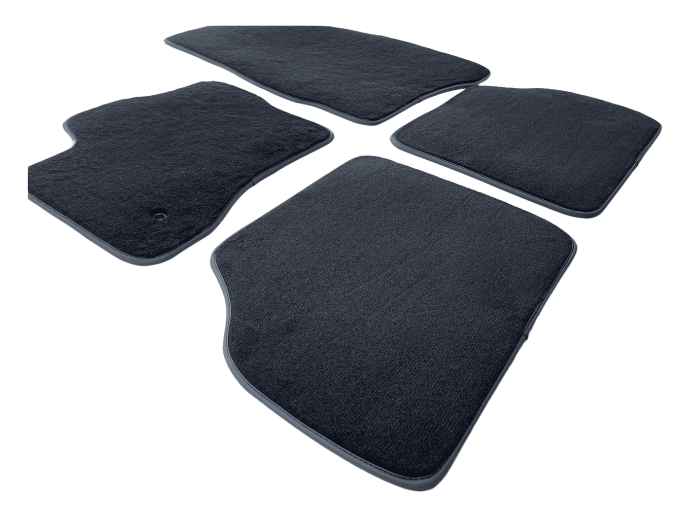 Floor Mats for Lincoln Zephyr (2006-2012) Sedan Black Tailored Carpets - AutoWin