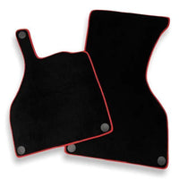 Floor Mats For Mercedes-Benz SLS-Class AMG (2009-2014) Red Trim - AutoWin