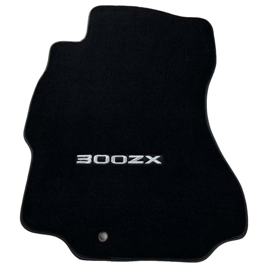 Floor Mats For Nissan 300ZX - Z32 (1990-2000) Tailored Black Carpets - AutoWin