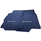 Floor Mats For Nissan 300ZX - Z32 (1990-2000) Tailored Dark Blue Carpets - AutoWin