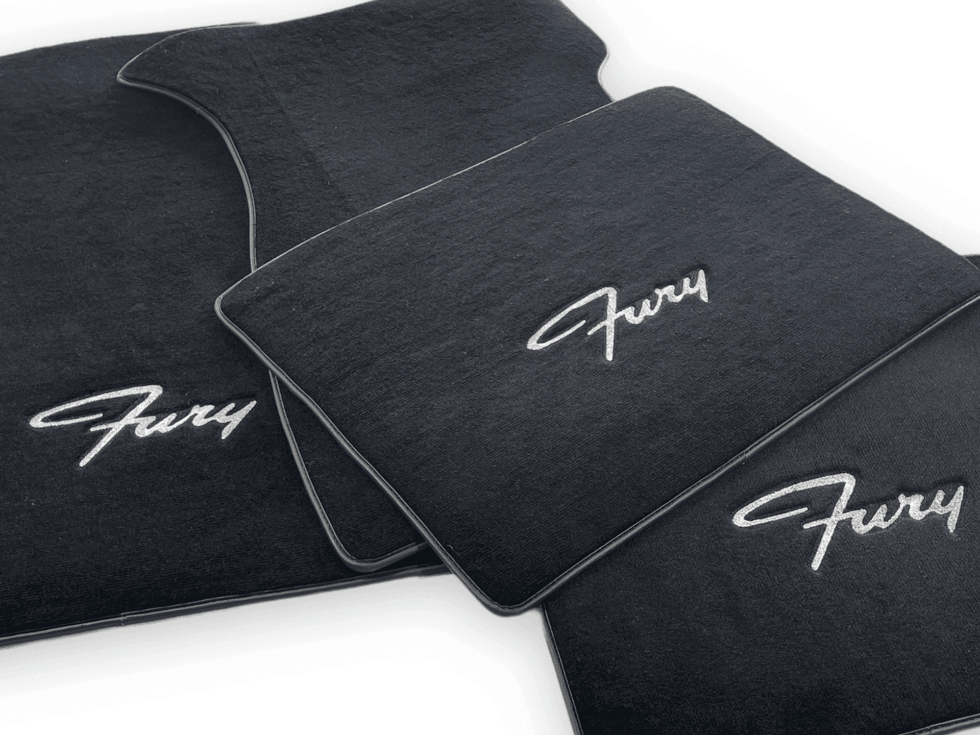 Floor Mats For Plymouth Fury 1957-1968 Black - AutoWin