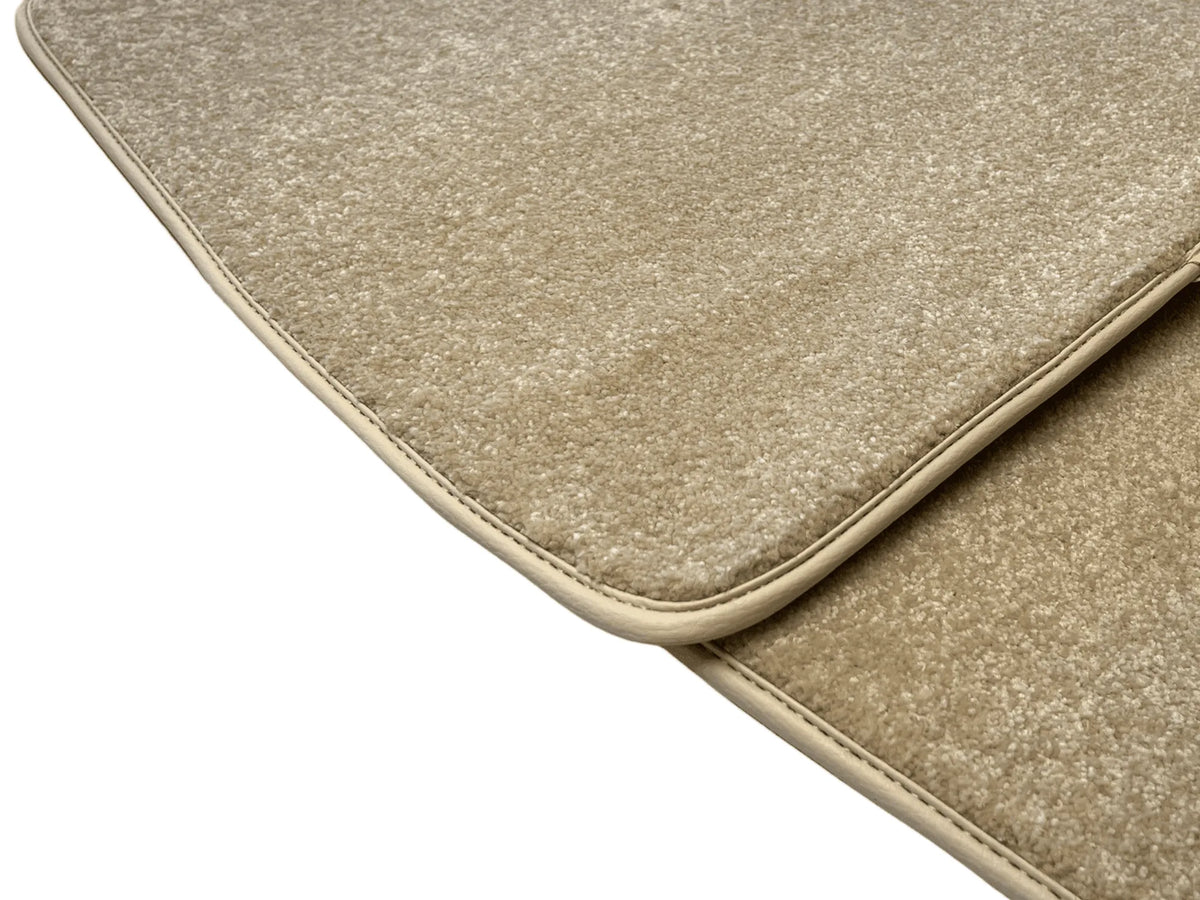 Floor Mats For Rolls Royce Ghost Series II (2021-2024) Beige Luxury Quality - AutoWin