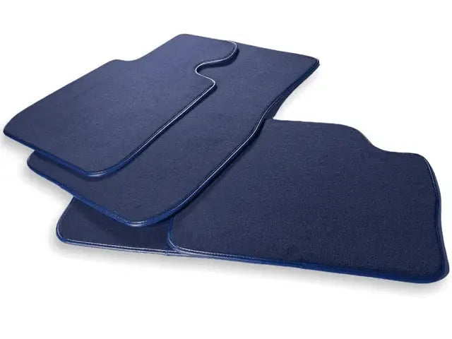 Floor Mats For Rolls Royce Ghost Series II (2021-2024) Dark Blue - AutoWin