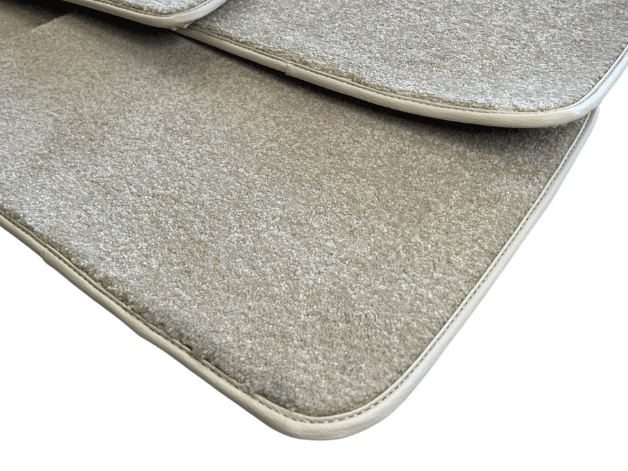 Floor Mats For Rolls Royce Phantom VIII (2017-2024) Beige Luxury Quality - AutoWin