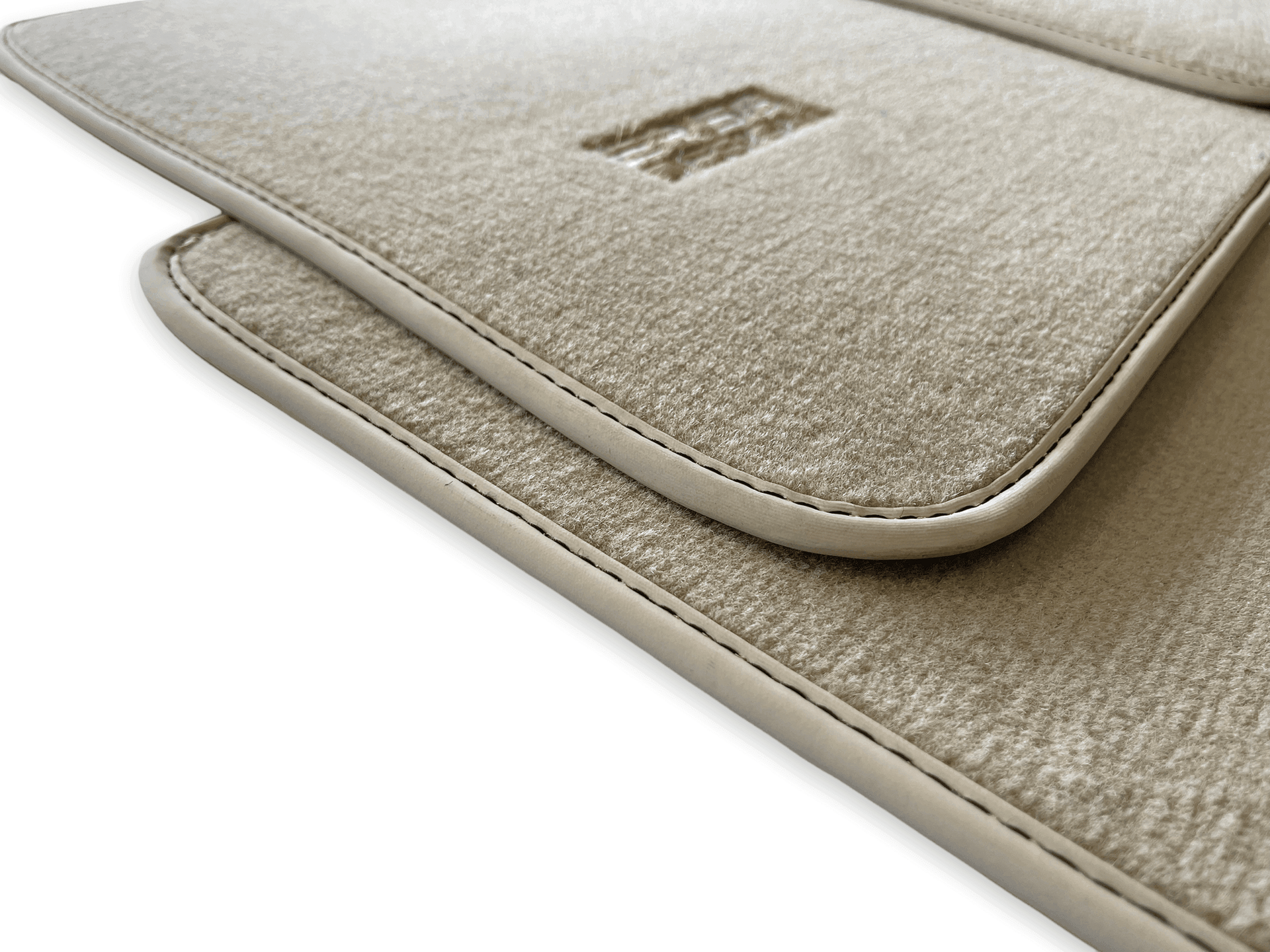 Floor Mats For Rolls Royce Spectre (2023-2024) Beige ER56 Design - AutoWin