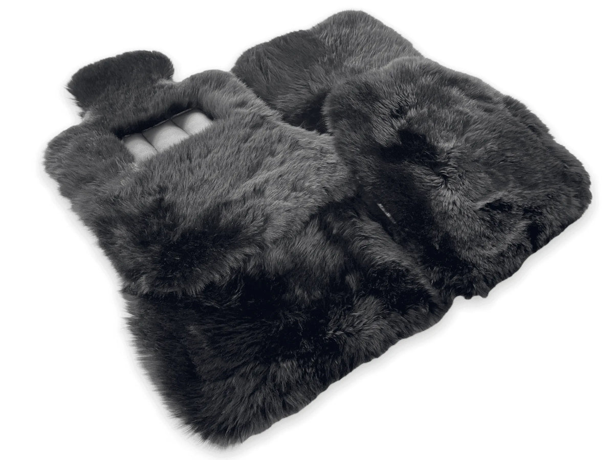 Genuine Sheepskin Floor Mats Rolls Royce Ghost Series II (2021-2024) Er56 Design Brand - AutoWin