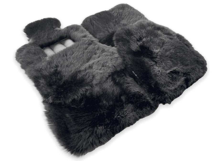 Genuine Sheepskin Floor Mats Rolls Royce Ghost Series II (2021-2024) Er56 Design Brand - AutoWin