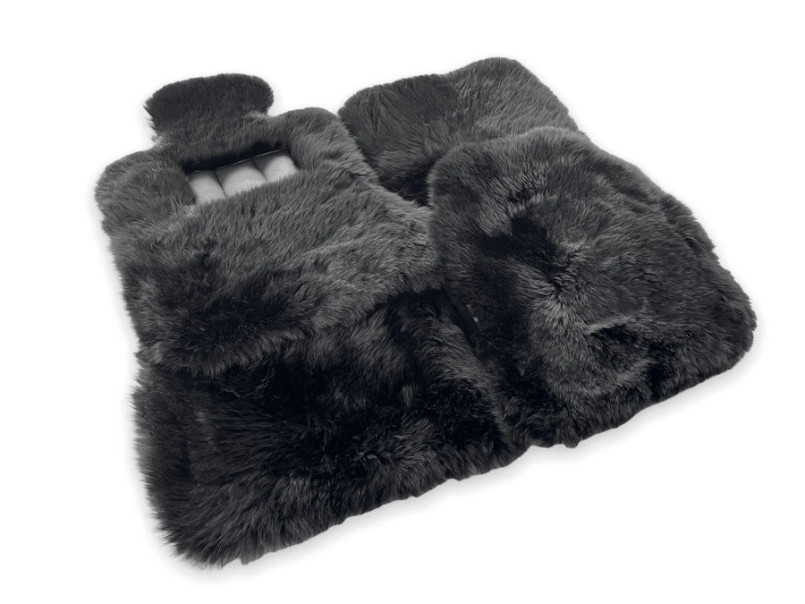 Genuine Sheepskin Floor Mats Rolls Royce Ghost Series II (2021-2024) Er56 Design Brand - AutoWin