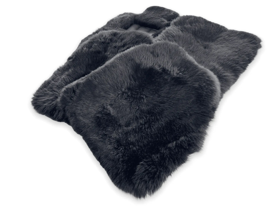 Genuine Sheepskin Floor Mats Rolls Royce Ghost Series II (2021-2024) Er56 Design Brand - AutoWin
