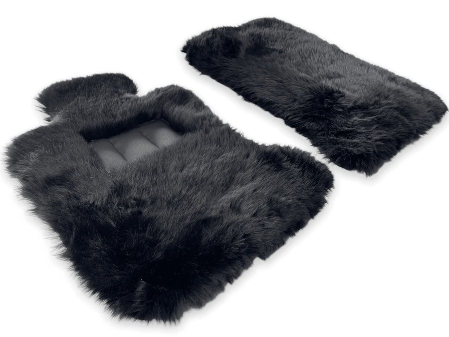Genuine Sheepskin Floor Mats Rolls Royce Ghost Series II (2021-2024) Er56 Design Brand - AutoWin