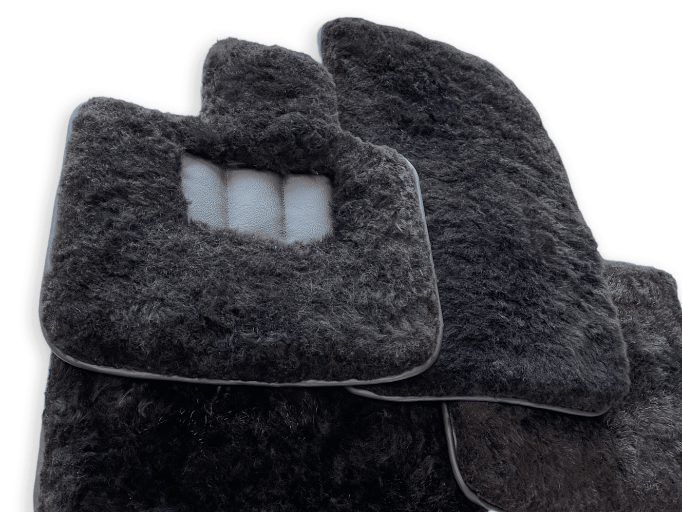 Genuine Sheepskin Floor Mats Rolls Royce Spectre (2023-2024) Er56 Design Brand - AutoWin