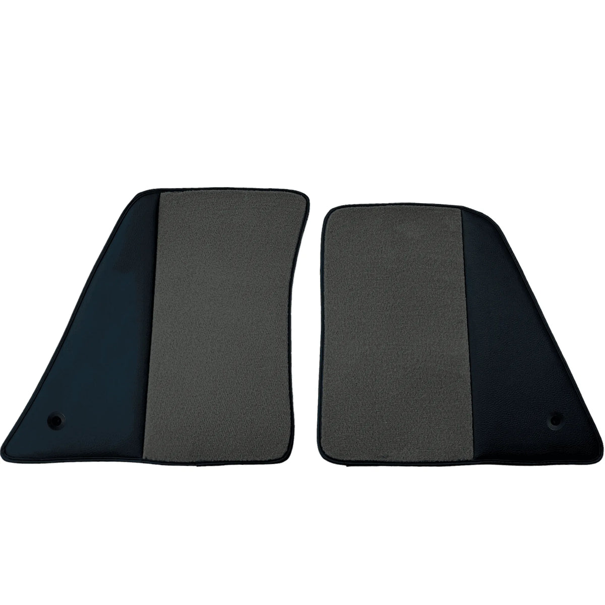 Gray Floor Mats for Ferrari 296 GTB (2022-2027) with Leather