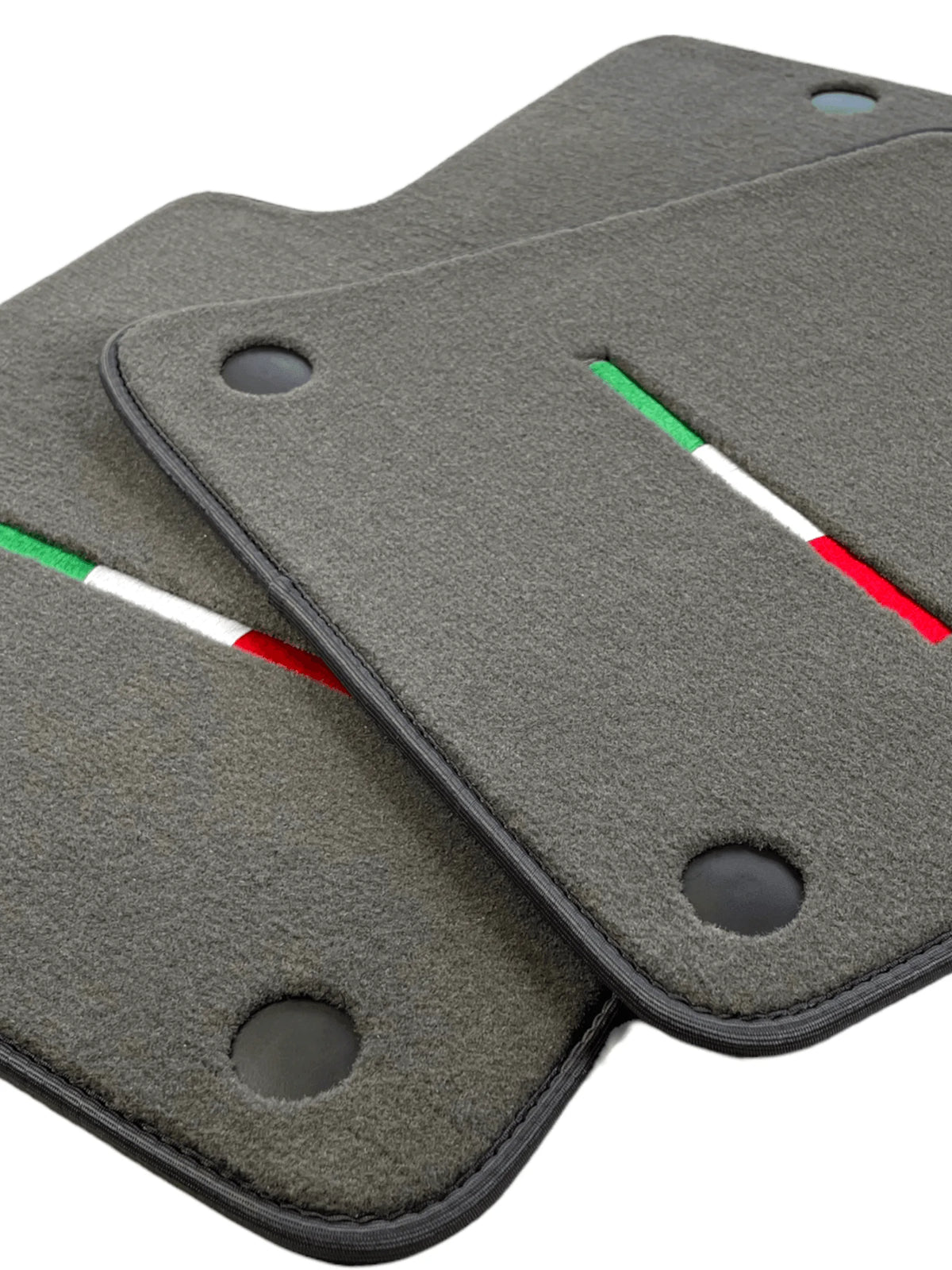 Gray Floor Mats For Ferrari 599 Coupe 2006-2012 Italian Edition - AutoWin
