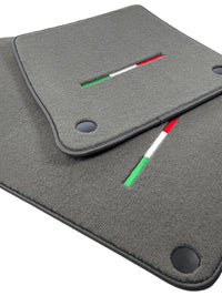 Gray Floor Mats For Ferrari 612 Scaglietti 2005-2011 Italian Edition - AutoWin