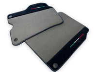 Gray Floor Mats For Ferrari California 2008-2014 With Alcantara - AutoWin