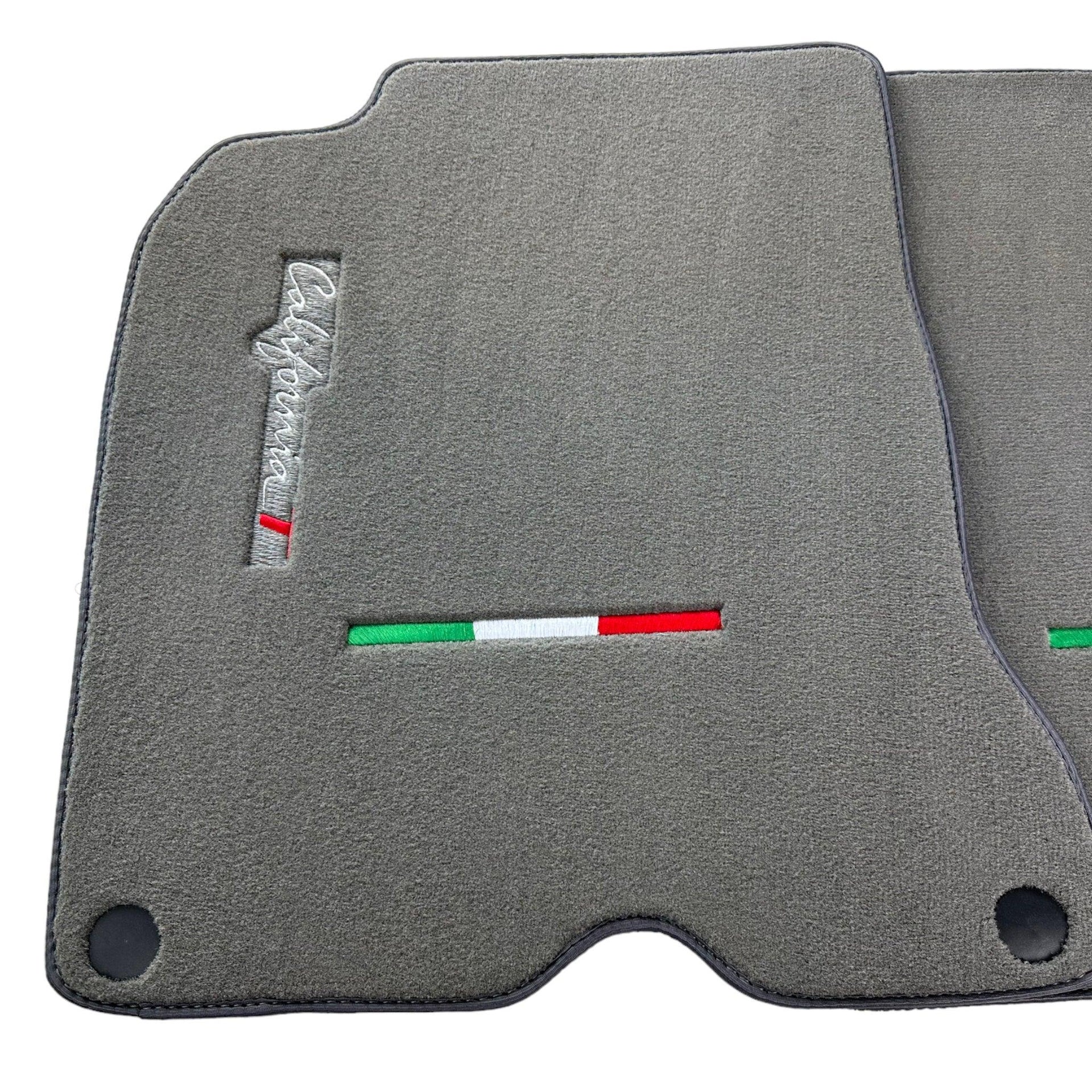 Gray Floor Mats For Ferrari California T 2015–2018 - AutoWin